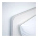 Каркас двоспального ліжка IKEA ASKVOLL 140x200 см білий 390.197.01 - зображення 4