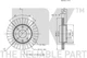 Тормозные диски NK 205008 Chevrolet Aveo 96471274, 96574633, 96574632 - изображение 3
