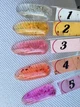 Гель з сухоцвітами для декору нігтів Flower Gel SVN 3(5гр) рожевий - зображення 5