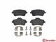 Колодки гальмівні BREMBO P50100 Mercedes M-Class, GLE-Class, GL-Class A0074208320, A0074208220, A0064206820 - зображення 2