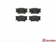 Колодки гальмові BREMBO P83089 Toyota Camry, Rav-4, Avalon; Lexus ES 04466YZZAQ, 04466YZZE8, 0446675010 - зображення 2