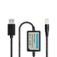 Кабель USB — DC Jack, стабілізатор/перетворювач підвищувальний DC-DC 5-9В 1А - зображення 1