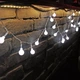 Новогодняя LED RGB гирлянда с прозрачным проводом и питанием от батареек 3×AA Шарики 3м 20 LED шариков - изображение 5