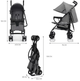 Wózek spacerowy KinderKraft Tik Stone Grey (KSTIK000GRY0000) (5902533922833) - obraz 10
