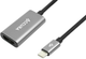 Адаптер Accura USB-C - HDMI 4K 60Hz M/F 0.23m Grey (5904726981917) - зображення 1