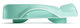 Nakładka na WC Ok Baby Sofa turkusowa (39261500) (8008577159260) - obraz 4