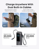 Павербанк Anker Zolo Laptop 25,000 мАч, 165W (со встроенными и выдвижными кабелями) 4 port - изображение 5