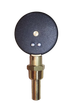 Термометр біметалічний радіальний Cewal RD 63 VI (Ø63mm 0-120°C L-50) - изображение 3