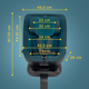 Автокрісло Kinderkraft I-GUARD i-Size Harbor Blue (KCIGUA00BLU0000) - зображення 11