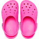 Дитячі Бая крокси для дівчинки Рожеві Crocs Baya Clog Kids Electric Pink (22/23, рожевий) - изображение 6