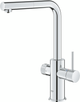 Комплект змішувача для кухні з висувним виливом Grohe Blue Pure Minta з фільтром зворотного осмосу Ecosoft Standard (MO55030601) - изображение 4