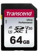 Карта пам'яті Transcend SD 64GB C10 UHS-I U3 R160/W50MB/s 4K - изображение 2