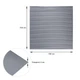 3D панель самоклеюча Sticker Wall SW-00001952 700х700х4 мм цегла срібляста - изображение 3