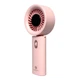 Портативный вентилятор Remzona Fan Breezy 3.5W usb со встроенным аккумулятором и охлаждением в комнату на шею для головы HMF-02PK 2025 розовый - изображение 3