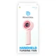 Портативный вентилятор Remzona Fan Breezy 3.5W usb со встроенным аккумулятором и охлаждением в комнату на шею для головы HMF-02PK 2025 розовый - изображение 9