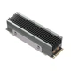Радиатор охлаждения SSD M.2 NVMe 2280 с 2 медными трубками (CL-SSD V3), 21 мм, алюминиевый + медь, охлаждение ссд - изображение 2