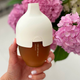 Силіконова антиколікова бутилочка HEORSHE White, 160 ml - зображення 3