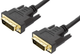 Kabel Accura DVI-D - DVI-D 1.8 m Black (ACC2235) - obraz 1