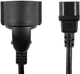 Kabel Accura C14 - Schuko 0.2 m Black (ACC2221) - obraz 2