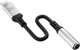 Adapter 3MK USB-C - miniJack Black-Silver (5903108518055) - obraz 4