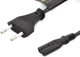 Kabel Accura Euro - C7 1.8 m Black (ACC2219) - obraz 2