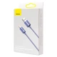 Кабель Baseus Crystal Shine USB - Lightning (M/M), 2.4A, 2 м Purple (CAJY000105) - изображение 2