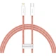 Кабель Baseus Dynamic USB Type-C - Lightning (M/M), 20W, 2 м Orange (CALD000107) - изображение 1