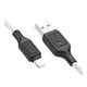 Кабель USB Hoco X90 Lightning 2.4A Колір Білий - изображение 7