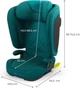 Автокресло KinderKraft Unity 2 i-Size Green (KCUNIT02GRE0000) (00-00305340) - изображение 11