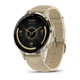 Смарт-часы Garmin Venu 3S Soft Gold S. Steel Bezel w. French Gray Case and Leather Band (010-02785-55) - изображение 1