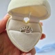 Серебряное кольцо Жетем с подвеской Сердце без камней 16.5 размер серебро 925 пробы Черненное 1877 2.54г - изображение 2