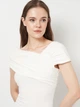 Боди-футболка женская H&M 1178038 S Белая (2000001633540) - изображение 4