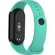 Силіконовий ремінець для Xiaomi Mi Band 8 № 10 бірюзовий - зображення 5