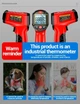 Инфракрасный термометр Aneng TH202, 2хААА, -50-600℃, red - изображение 7