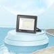 Уличный светодиодный прожектор HOCO DL12 Ultra thin outdoor LED flood light, 50W, IP66, 175-260V, 180°, black - изображение 8
