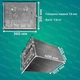 Духовка из нержавейки 1,5 мм для печи 360х310х410 мм - изображение 5