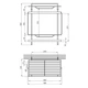 Полка для ванной комнаты Kroner KRM Rizze - ACC330-2 - изображение 2