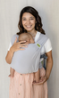 Переноска для немовлят Boba Bliss Grey (817579014983) - зображення 10