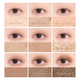 Палетка теней DASIQUE Shadow Palette 28 Brown Bear 8 г - изображение 3
