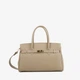 Сумка женская кожаная тоут большая Regina Notte Tote 4020 Светлый тауп - изображение 1