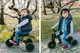 Детский трехколесный велосипед-беговел Kidwell PICO 3в1 8" Черный от 2 лет - изображение 4