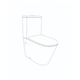 Унитаз напольный Qtap Swan Ultra Quiet с сидением Soft-close 640x360x835 мм QT16222182TW White - изображение 2