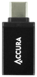Адаптер Accura USB Type-C - USB 3.1 Type-A M/F (5904726952511) - зображення 2
