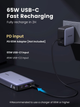 Powerbank Ugreen PB205 25000mAh 145W USB-C Grey (6941876213528) - obraz 6