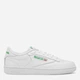 Женские кеды низкие Reebok Club C 85 100033933 5905588706090 39 (8.5US) 26 см Белые (5905588706182) - изображение 1