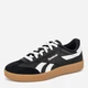 Женские кеды кожаные низкие Reebok Smash Edge 100208246 35 24 см Черные (5905588760429) - изображение 3