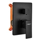Вбудована душова система Haiba Kubus 009 (Inner) Black (HB3949) - зображення 5