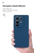 Чехол ArmorStandart ICON для Infinix Note 50 4G Camera cover Dark Blue (ARM85115) - изображение 7