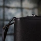 Кошелек мужской кожаный для карточек Vintage leather-23063 Черный - изображение 11