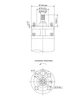 Насос відцентровий свердловинний DONGYIN 6SP30-22 380В 22кВт H 250(168)м Q 700(500)л/хв Ø145мм +пульт (з 3х частин) (7777333) - зображення 4